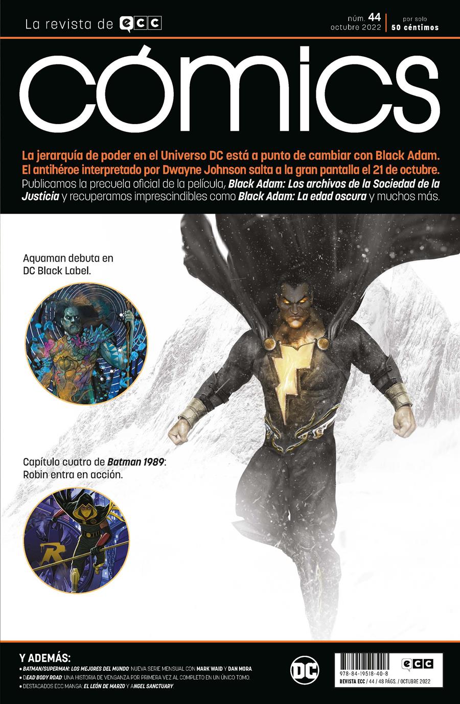 ECC Cómics núm. 44 (Revista) | N1022-ECC01 | Joe Quiñones / Sam Johns | Terra de Còmic - Tu tienda de cómics online especializada en cómics, manga y merchandising