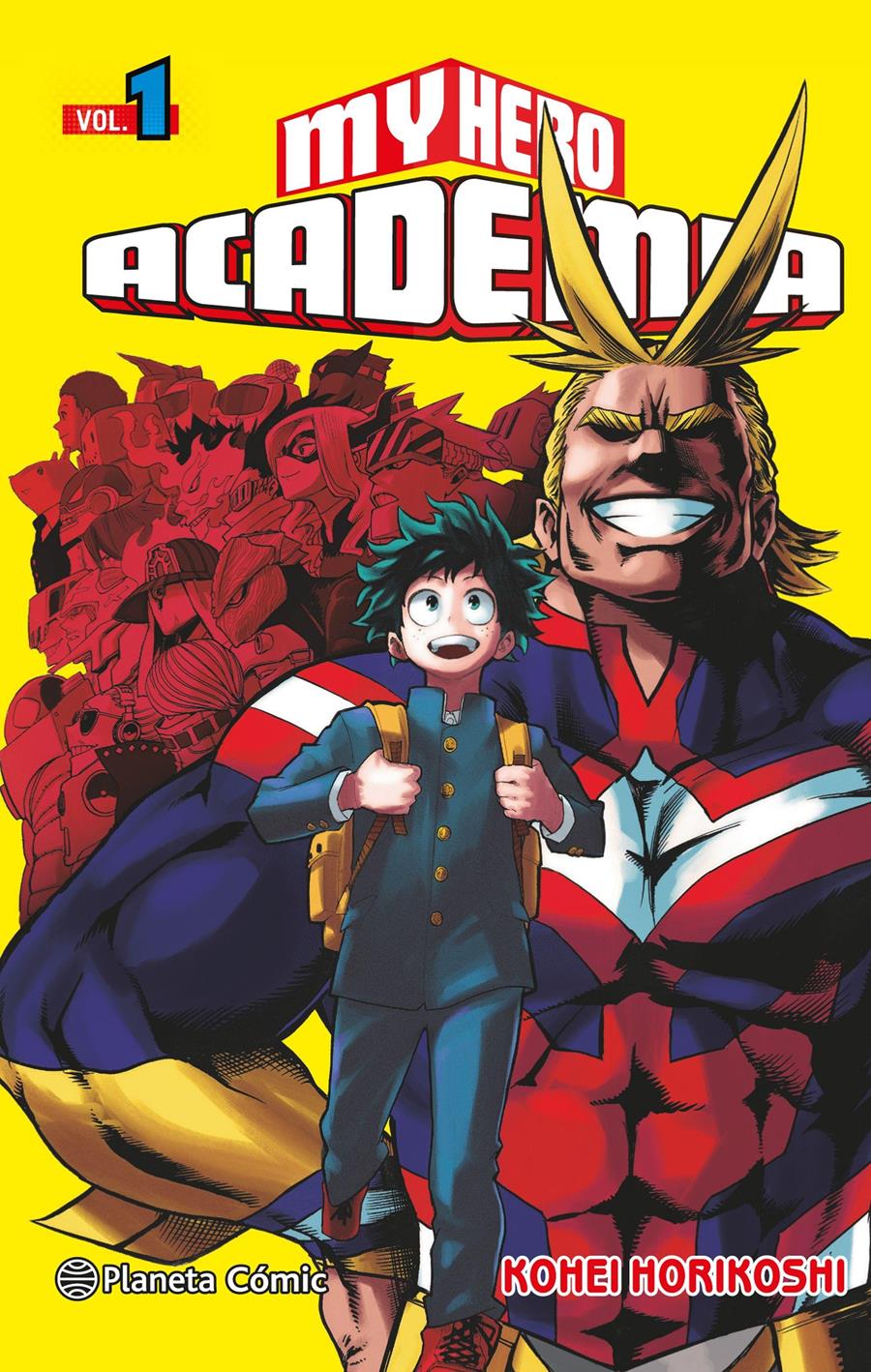 My Hero Academia nº01 | N1016-PLAN12 | Kohei Horikoshi | Terra de Còmic - Tu tienda de cómics online especializada en cómics, manga y merchandising