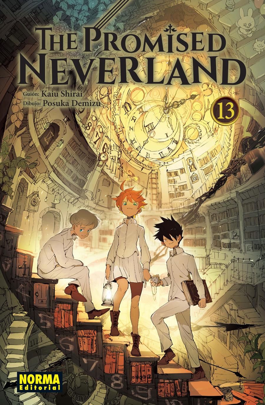 The promised neverland 13 | N0920-NOR19 | Kaiu Shirai, Posuka Demizu | Terra de Còmic - Tu tienda de cómics online especializada en cómics, manga y merchandising