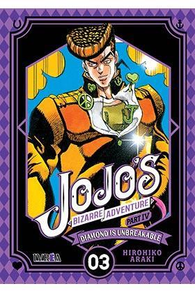 JoJo's Bizarre Adventure parte 4: Diamond is unbreakable 03 | N0119-IVR03 | Hirohiko Araki | Terra de Còmic - Tu tienda de cómics online especializada en cómics, manga y merchandising