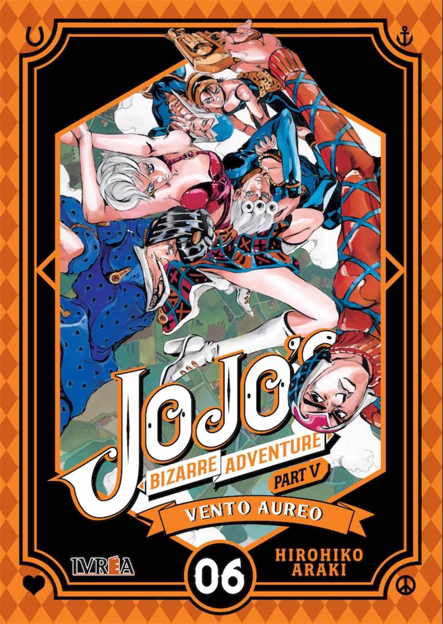 Jojo's Bizarre Adventure Parte 5: Vento Aureo 06 | N0320-IVR022 | Hirohiko Araki | Terra de Còmic - Tu tienda de cómics online especializada en cómics, manga y merchandising