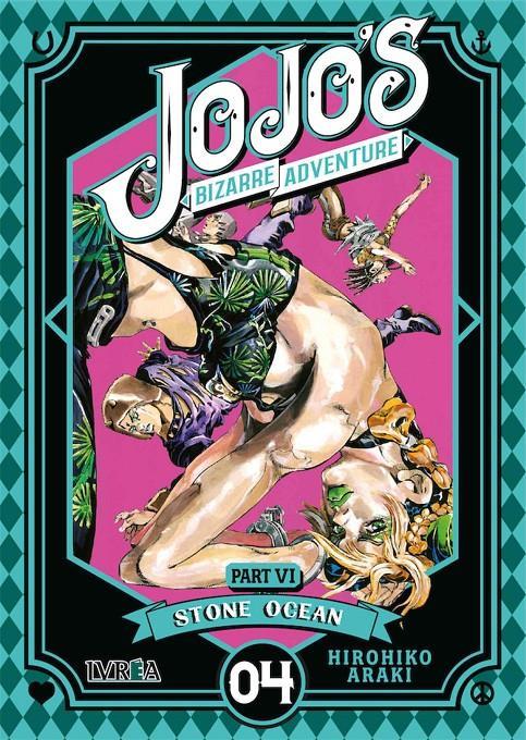 Jojo's Bizarre Adventure Parte 6: Stone Ocean 04 | N0221-IVR06 | Hirohiko Araki | Terra de Còmic - Tu tienda de cómics online especializada en cómics, manga y merchandising