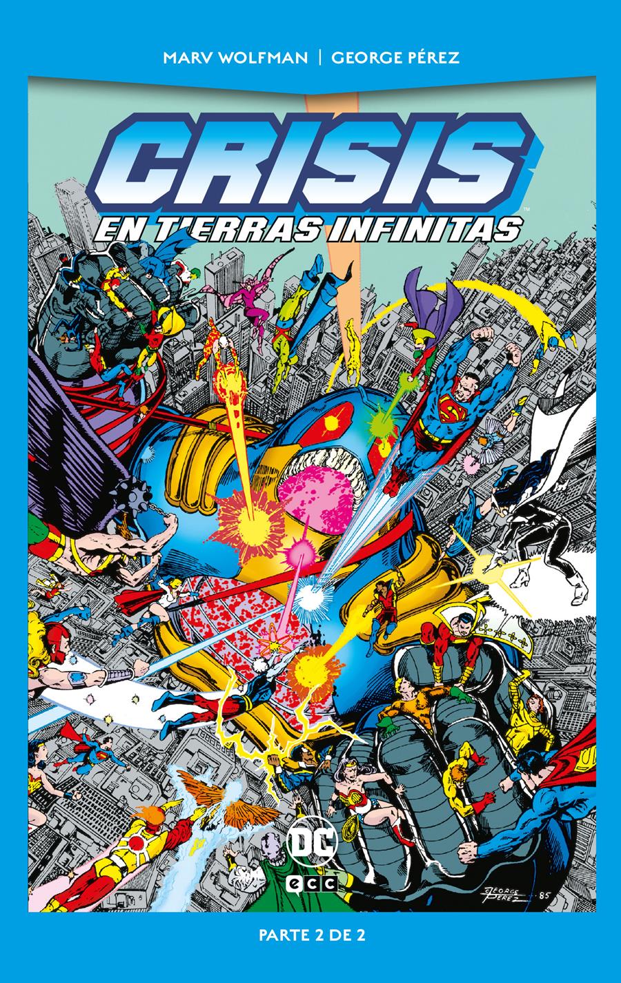 Crisis en Tierras Infinitas vol. 2 de 2 (DC Pocket) | N0422-ECC11 | George Pérez / Marv Wolfman / Robert Greenberg | Terra de Còmic - Tu tienda de cómics online especializada en cómics, manga y merchandising