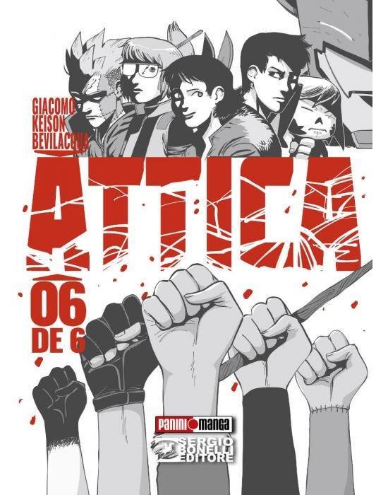 Attica 06 de 6 | N0922-PAN09 | Giacomo Bevilacqua | Terra de Còmic - Tu tienda de cómics online especializada en cómics, manga y merchandising