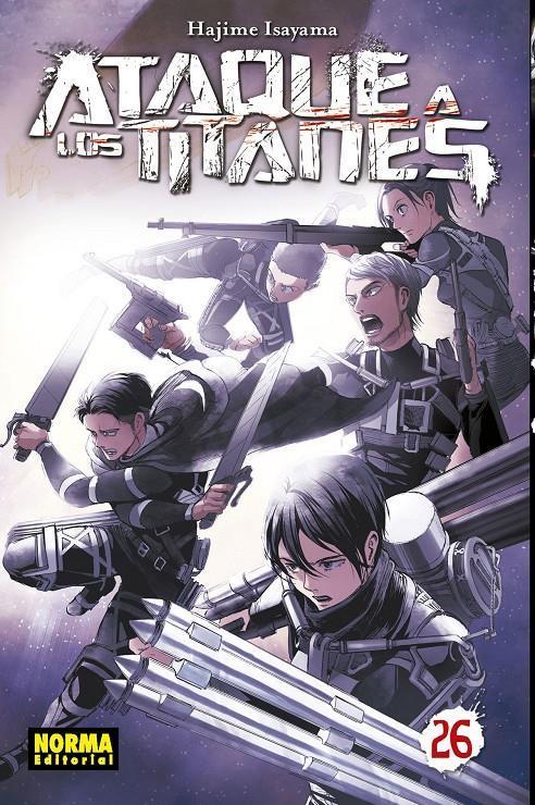 Ataque a los titanes 26 | N0419-NOR18 | Hajime Isayama | Terra de Còmic - Tu tienda de cómics online especializada en cómics, manga y merchandising