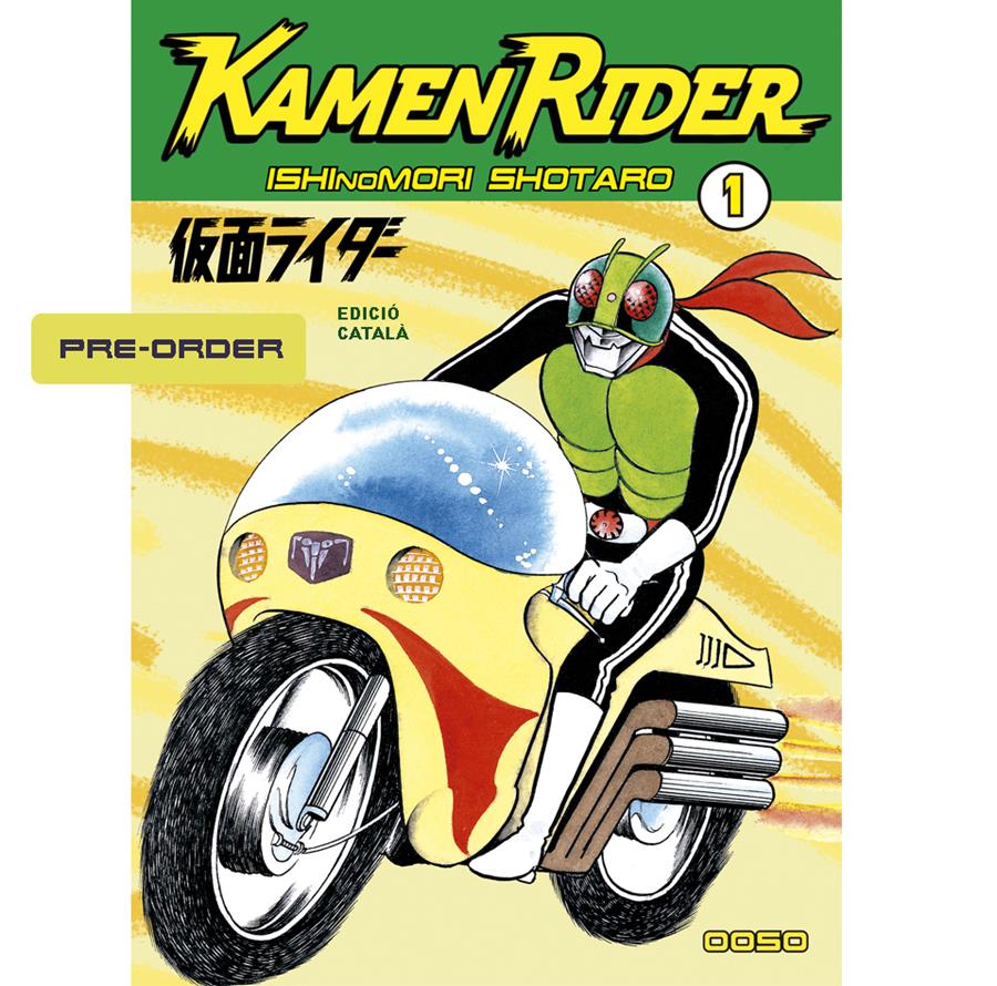 Kamen Rider Vol 1 Català | N0521-OTED07 | ISHInoMORI SHOTARO | Terra de Còmic - Tu tienda de cómics online especializada en cómics, manga y merchandising