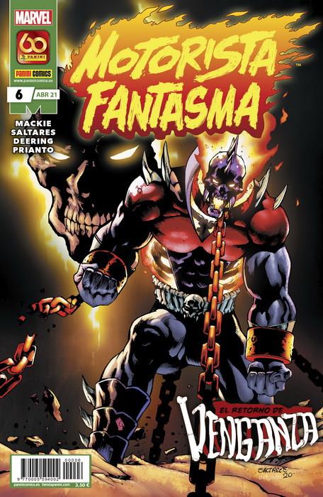 Motorista Fantasma 6 | N0421-PAN53 | Howard Mackie, Javier Saltares | Terra de Còmic - Tu tienda de cómics online especializada en cómics, manga y merchandising