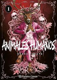 Animales humanos nº 01 | N0925-PLA39 | Takuya Okada | Terra de Còmic - Tu tienda de cómics online especializada en cómics, manga y merchandising