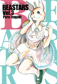 Beastars, Vol. 3 | N1018-MILK02 | Paru Itagaki | Terra de Còmic - Tu tienda de cómics online especializada en cómics, manga y merchandising