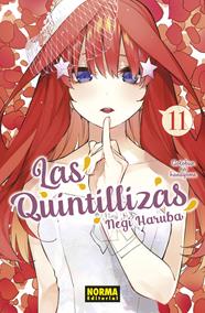 Las quintillizas 11 | N0222-NOR09 | Negi Haruba | Terra de Còmic - Tu tienda de cómics online especializada en cómics, manga y merchandising