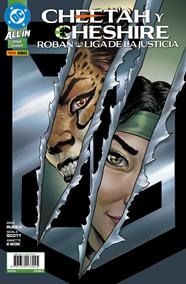 Cheetah y Chesiher roban a la Liga de la Justicia | N0526-PAN13 | Greg Rucka, Nicola Scott | Terra de Còmic - Tu tienda de cómics online especializada en cómics, manga y merchandising