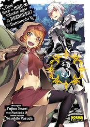 Danmachi 03 | N1118-NOR11 | Fujino Omori, Kunieda, Suzuhito Yasuda | Terra de Còmic - Tu tienda de cómics online especializada en cómics, manga y merchandising