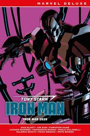 Marvel Deluxe. Tony Stark: Iron Man 2. Iron Man 2020 | N1123-PAN39 | Jim Zub, Paco Medina, Dan Slott, Juanan Ramírez, Christos N. Gage, Valerio Schiti, Francesco Manna, Pete Woods | Terra de Còmic - Tu tienda de cómics online especializada en cómics, manga y merchandising