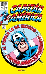 Marvel Gold. Capitán América 8. El Capi, Presidente | N0225-PAN21 | Mike Zeck, Alan Kupperberg, Lee Elias, Bill Mantlo, David A. Kraft, J. M. DeMatteis, Chris Claremont, John Byrne, Mike W. Barr, Al Milgrom, David Michelinie, Gene Colan, Jim Shooter, Roger Stern | Terra de Còmic - Tu tienda de cómics online especializada en cómics, manga y merchandising