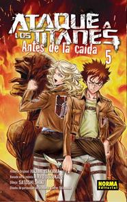 Ataque A Los Titanes: Antes De La Caída 5 | N0516-NOR28 | Isayame / Suzukae / Shibamoto / Shiki | Terra de Còmic - Tu tienda de cómics online especializada en cómics, manga y merchandising