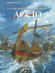 Las grandes batallas navales 14. Accio | N0822-NOR20 | Jean-Yves Delitte, Filippo Cenni | Terra de Còmic - Tu tienda de cómics online especializada en cómics, manga y merchandising