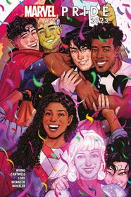 100% Marvel HC. Marvel: Pride 2023 | N0623-PAN34 | Alyssa Wong, Stephen Byrne, Andrew Wheeler, Grace Freud, Christopher Cantwell, Charlie Jane Anders, Scott B. Henderson, Ira Madison III, Lorenzo Susi, Kei Zama, Brittney Williams, Ro Stein, Danny Lore, Lucas Werneck | Terra de Còmic - Tu tienda de cómics online especializada en cómics, manga y merchandising
