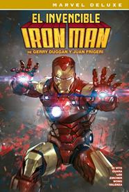 Marvel Deluxe. El invencible Iron Man de | N0926-PAN16 | Gerry Duggan, Juan Frigeri, Andrea Di Vito, Ig Guara, Creees Lee, Patch Zircher | Terra de Còmic - Tu tienda de cómics online especializada en cómics, manga y merchandising