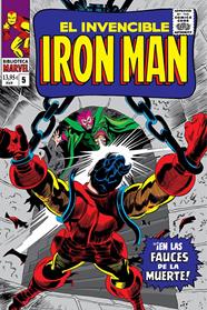 Biblioteca Marvel 49. El Invencible Iron Man 5. 1966-67 | N0424-PAN40 | Roy Thomas, Jack Kirby, Stan Lee, Gene Colan | Terra de Còmic - Tu tienda de cómics online especializada en cómics, manga y merchandising