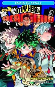 My Hero Academia nº 26 (català) | N0623-PLA28 | Kohei Horikoshi | Terra de Còmic - Tu tienda de cómics online especializada en cómics, manga y merchandising