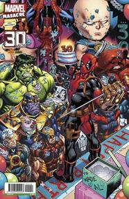 Masacre: Treintañero Friki | N0821-PAN36 | Brian Posehn, Kelly Thompson, Rob Liefeld, Patch Zircher, Daniel Way, Kevin Libranda, Aaron Conley, Fabian Nicieza, Gerry Duggan, Skottie Young | Terra de Còmic - Tu tienda de cómics online especializada en cómics, manga y merchandising