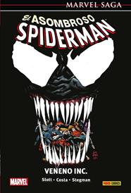 Marvel Saga. El Asombroso Spiderman 58. Veneno Inc. | N0122-PAN27 | Gerardo Sandoval, Ryan Stegman, Jeff Loveness, Mike Costa, Dan Slott, Gustavo Duarte, Cory Smith, David Hine, Marcus To | Terra de Còmic - Tu tienda de cómics online especializada en cómics, manga y merchandising