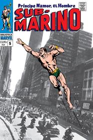 Biblioteca Marvel 97. Namor, el Hombre Submarino 5. 1968 | N0825-PAN35 | Roy Thomas, John Buscema | Terra de Còmic - Tu tienda de cómics online especializada en cómics, manga y merchandising
