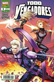 Todo Vengadores 3 | N0523-PAN64 | Derek Landy, Greg Land | Terra de Còmic - Tu tienda de cómics online especializada en cómics, manga y merchandising