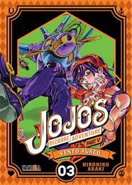 Jojo's Bizarre Adventure Parte 5: Vento Aureo 03 | N0120-IVR05 | Hirohiko Araki | Terra de Còmic - Tu tienda de cómics online especializada en cómics, manga y merchandising