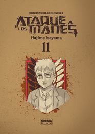 Ataque a los titanes Ed. Integral 11 | N0925-NOR11 | Hajime Isayama | Terra de Còmic - Tu tienda de cómics online especializada en cómics, manga y merchandising