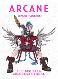 Arcane. El libro para colorear oficial | N1126-NOR46 | Chui Kanela | Terra de Còmic - Tu tienda de cómics online especializada en cómics, manga y merchandising