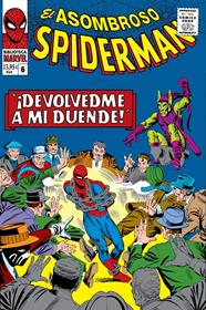 Biblioteca Marvel 39. El Asombroso Spiderman 6. 1965 | N0124-PAN24 | Steve Ditko, Stan Lee | Terra de Còmic - Tu tienda de cómics online especializada en cómics, manga y merchandising