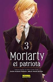 Moriarty el patriota 03 | N0319-NOR16 | Ryosuke Takeuchi, Hikaru Miyoshi | Terra de Còmic - Tu tienda de cómics online especializada en cómics, manga y merchandising