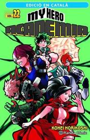 My Hero Academia nº 22 (català) | N0423-PLA42 | Kohei Horikoshi | Terra de Còmic - Tu tienda de cómics online especializada en cómics, manga y merchandising