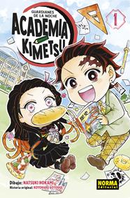 Guardianes de la noche. Academia Kimetsu 01 | N0524-NOR23 | Koyoharu Gotouge, Natsuki Hokami | Terra de Còmic - Tu tienda de cómics online especializada en cómics, manga y merchandising