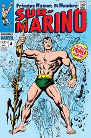 Biblioteca Marvel 81. Namor, el Hombre Submarino 4. 167-68 | N0325-PAN27 | Dan Adkins, Roy Thomas, John Buscema, Stan Lee, Werner Roth, Archie Goodwin, Gene Colan, Marie Severin | Terra de Còmic - Tu tienda de cómics online especializada en cómics, manga y merchandising
