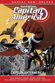Marvel Now! Deluxe. Capitán América de Nick Spencer 1 | N0321-PAN33 | Paul Renaud, Nick Spencer, Daniel Acuña, Joe Bennett, Mark Bagley, Jesús Saiz | Terra de Còmic - Tu tienda de cómics online especializada en cómics, manga y merchandising