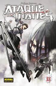 Ataque a los titanes 33 | N0621-NOR18 | Hajime Isayama | Terra de Còmic - Tu tienda de cómics online especializada en cómics, manga y merchandising