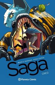 Saga nº 05 | N1215-PDA10 | Brian K.Vaughan, Fiona Staples | Terra de Còmic - Tu tienda de cómics online especializada en cómics, manga y merchandising