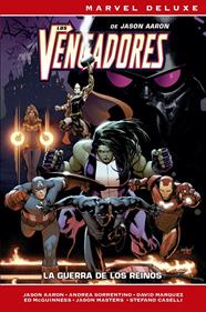 Marvel Deluxe. Los Vengadores de Jason Aaron 2. La guerra de los reinos | N0923-PAN07 | Andrea Sorrentino, Jason Masters, David Marquez, Jason Aaron, Ed McGuinness, Stefano Caselli | Terra de Còmic - Tu tienda de cómics online especializada en cómics, manga y merchandising