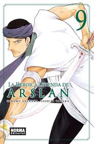 La heroica leyenda de Arslan 09 | N0119-NOR23 | Yoshiki Tanaka, Hiromu Arakawa | Terra de Còmic - Tu tienda de cómics online especializada en cómics, manga y merchandising
