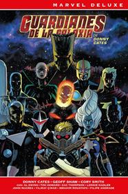 Marvel Deluxe. Guardianes de la Galaxia de Donny Cates | N0224-PAN18 | Geoff Shaw, Yildiray Cinar, Filipe Andrade, Ibrahim Moustafa, Zac Thompson, Al Ewing, Cory Smith, Donny Cates, John McCrea, Tini Howard, Lonnie Nadler | Terra de Còmic - Tu tienda de cómics online especializada en cómics, manga y merchandising