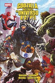 Godzilla destruye el Universo Marvel | N1126-PAN61 | Paco Medina, Gerry Duggan, Javier Garrón, Juann Cabal | Terra de Còmic - Tu tienda de cómics online especializada en cómics, manga y merchandising