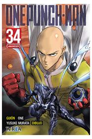 One Punch-Man 34 (comic) | N1125-IVR16 | One, Yusuke Murata | Terra de Còmic - Tu tienda de cómics online especializada en cómics, manga y merchandising