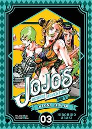 Jojo's bizarre adventure parte 6: Stone ocean 03 | N0121-IVR09 | Hirohiko Araki | Terra de Còmic - Tu tienda de cómics online especializada en cómics, manga y merchandising