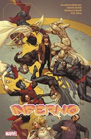 Marvel Premiere. Inferno | N0725-PAN04 | Jonathan Hickman, R. B. Silva, Valerio Schiti, Stefano Caselli | Terra de Còmic - Tu tienda de cómics online especializada en cómics, manga y merchandising