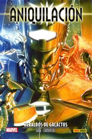 Aniquilación Saga 5. Aniquilación: Heraldos de Galactus | N0421-PAN05 | Giuseppe Camuncoli, Keith Giffen, Mike McKone, Stuart Moore, Scott Kolins, Christos Gage, Andrea Di Vito | Terra de Còmic - Tu tienda de cómics online especializada en cómics, manga y merchandising