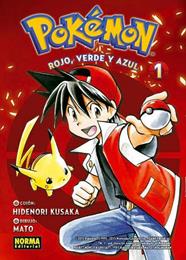 Pokemon . Rojo, Verde y Azul 1  | N1115-NOR07 | Hidenori Kusaka, Mato | Terra de Còmic - Tu tienda de cómics online especializada en cómics, manga y merchandising
