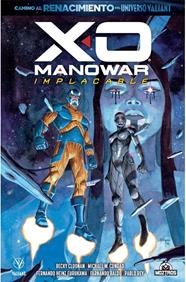 X-O Manowar. Implacable | N0125-OTED04 | Liam Sharp, Becky Cloonan, Michael Conrad | Terra de Còmic - Tu tienda de cómics online especializada en cómics, manga y merchandising