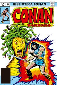 Biblioteca Conan. Conan el Bárbaro 24 | N1126-PAN57 | Val Mayerik, John Buscema, Bruce Jones | Terra de Còmic - Tu tienda de cómics online especializada en cómics, manga y merchandising